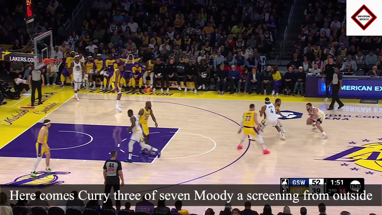 WARRIORS at LAKERS | FULL GAME HIGHLIGHTS | April 3, 2025 Universal Sports