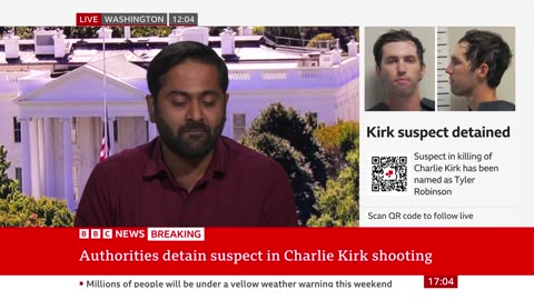 Tyler Robinson named as Charlie Kirk shooting suspect | BBC News