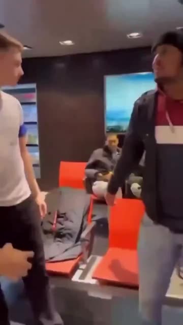 The Arab discovers that Switzerland is no joke.