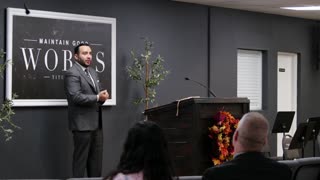 Preparation for Persecution (John CH 16) - Pastor Bruce Mejia