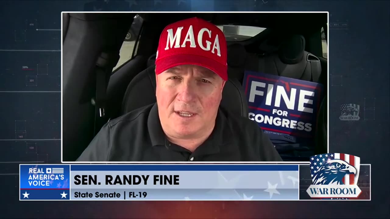 Randy Fine FL-6: “The Comes Down To Who Wants It, The Donald Trump Right Or The Bernie Sanders Left”