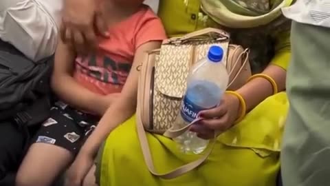 Sleepy Kid Rests on Stranger's Lap-What Happened Next Will Melt Your Heart..!