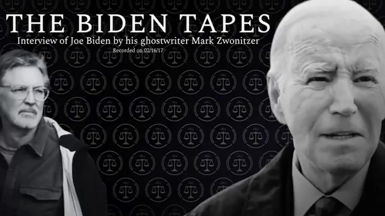 The Newly Released Biden - Ghostwriter Audiotapes showing his 'poor memory' and 'diminished faculties'