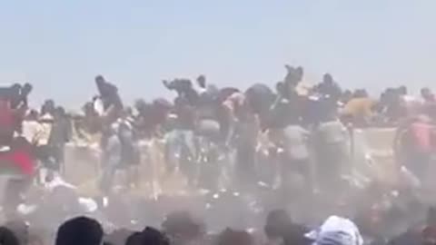 Apocalyptic scenes from Gaza.