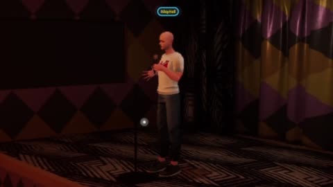 Jokes too far even for me lol (VR stand up comedy)