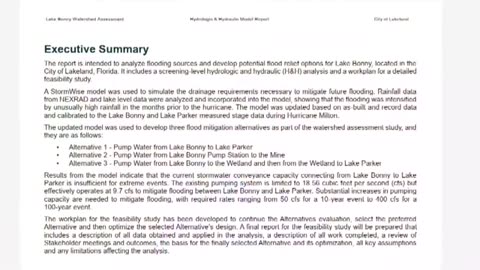 Lakeland flood report released nearly a year after Hurricane Milton devastated neighborhoods