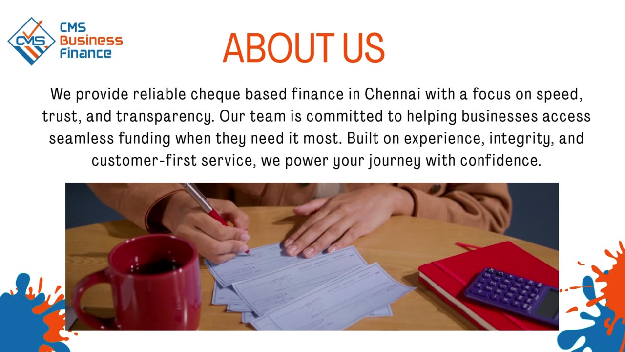Can CMS Help You Secure Cheque Based Finance in Chennai Instantly?
