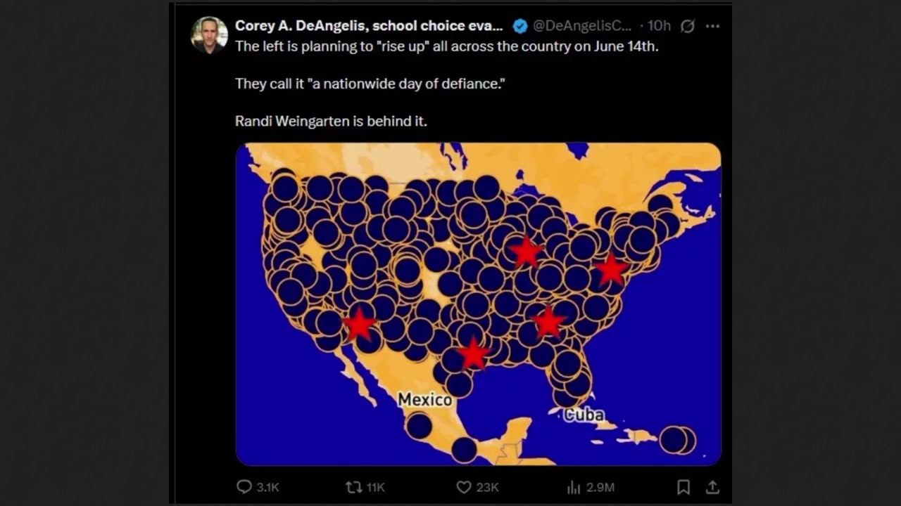 Randi Weingarten's National Day of Defiance June 14th Protests - Every Single Time?
