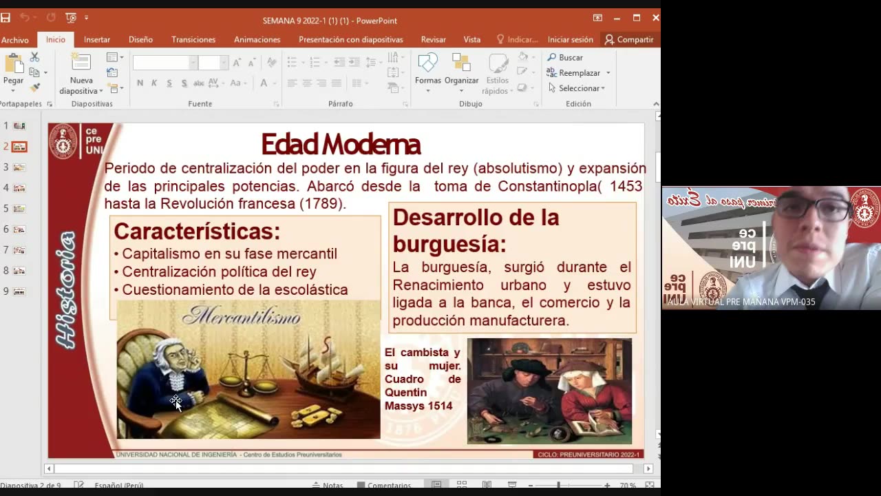 CEPRE UNI 2022 - 1 | Semana 09 | Historia