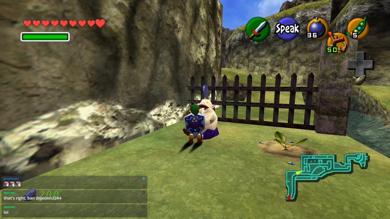 Zelda Ocarina of Time - Thinking about those beans!