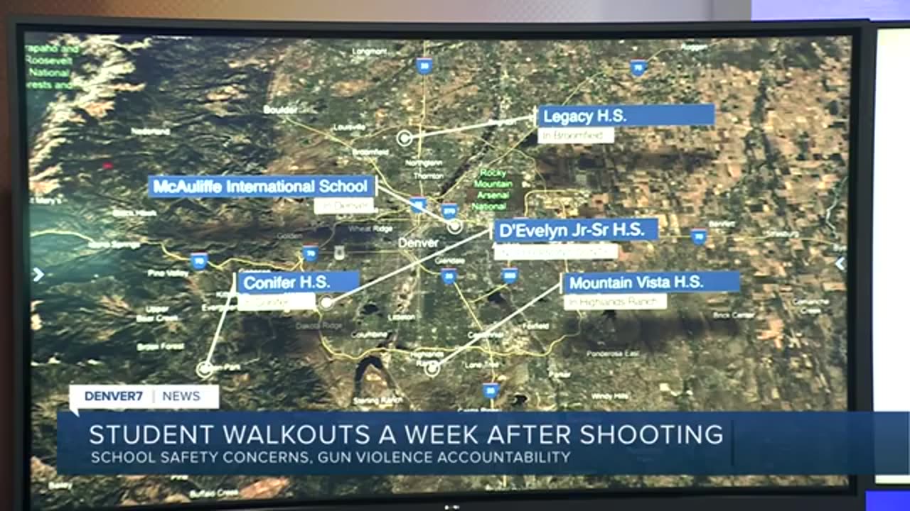‘We are the present in this fight for change’: Students walk out after Evergreen HS shooting