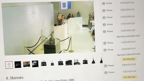 Jane Birkin’s original Birkin just sold at auction for $10.1 million!