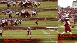 Prototype 527: St. John Fisher's Tyler Fenti 5yd TD run vs Buffalo State