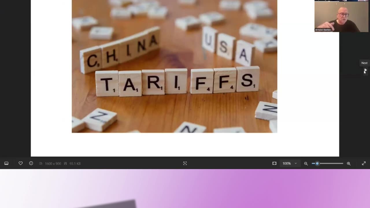 The impact of Tariffs
