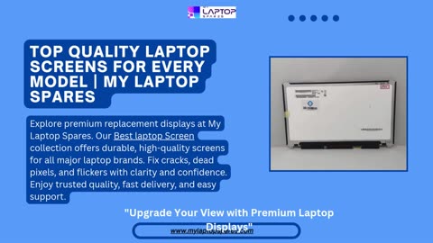 Top Quality Laptop Screens for Every Model | My Laptop Spares