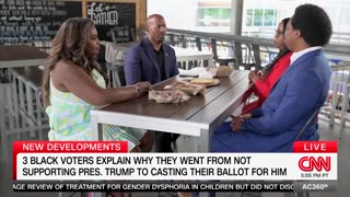'I Like Authenticity': Black Trump Voters Tell CNN’s Van Jones They Have No Regrets
