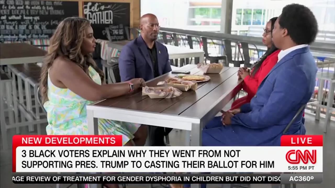 'I Like Authenticity': Black Trump Voters Tell CNN’s Van Jones They Have No Regrets