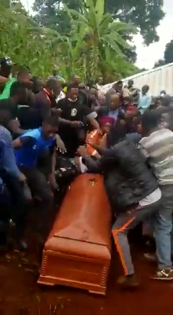 Negros even chimpout at a funeral, they don't respect anything