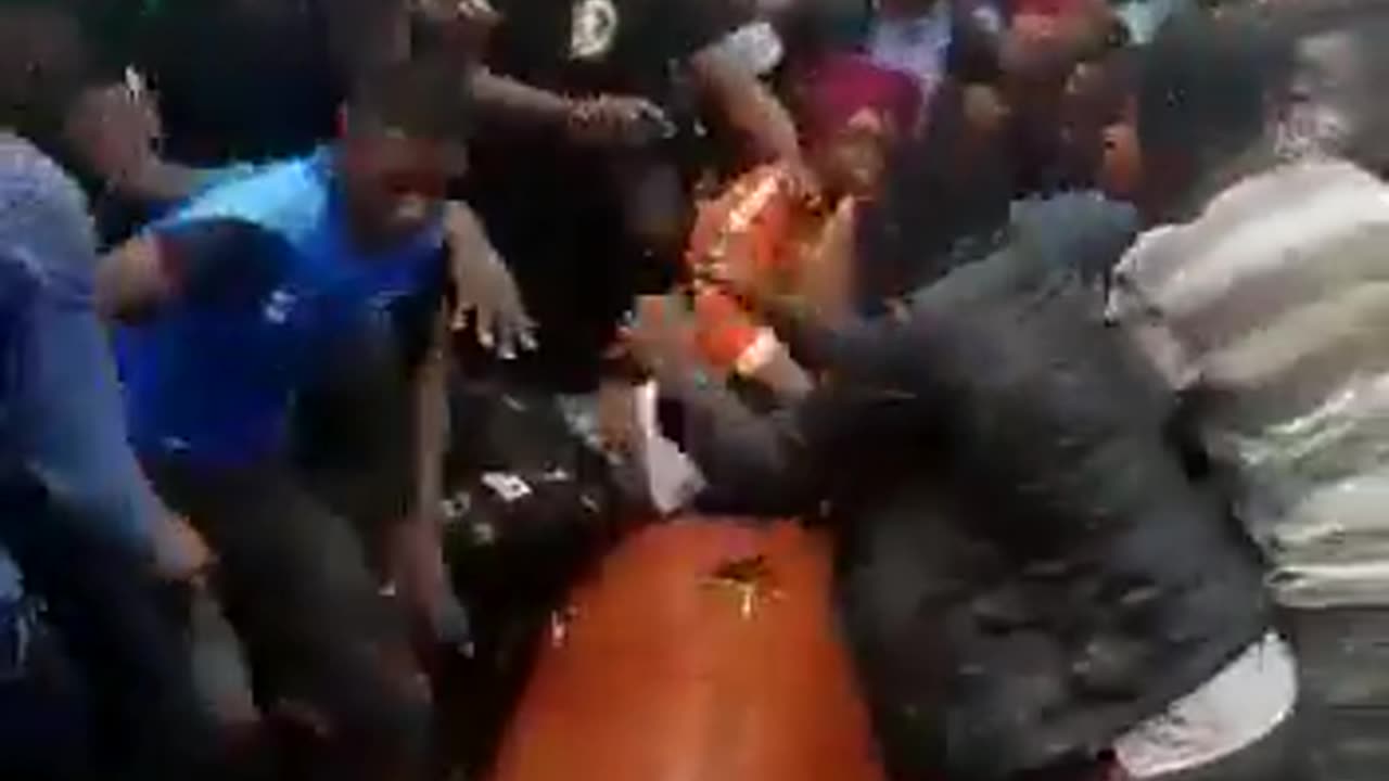 Negros even chimpout at a funeral, they don't respect anything