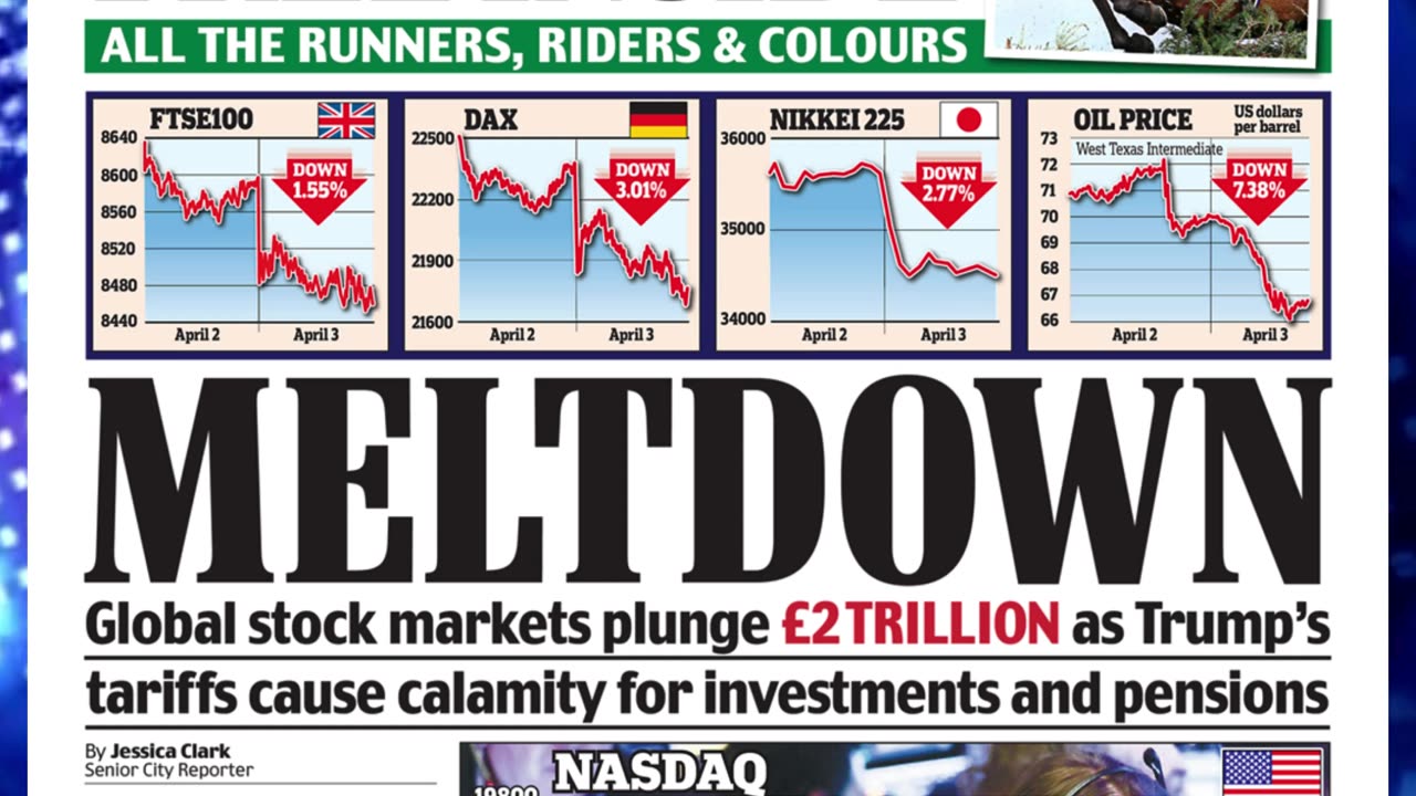 🔥Headlines for Friday 4th April 2025 Newspaper Headlines 🎉📰#britishpress #breakingnews