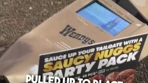 Wendy's Drive Thru Surprise 🤣