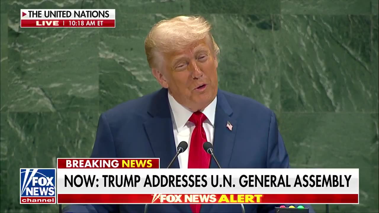TRUMP: "I ended seven wars ... I never even received a phone call from the UN"