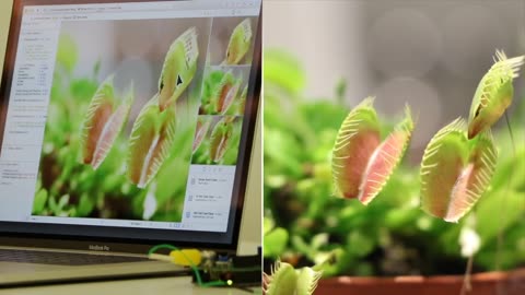 Fluid Interfaces MIT: Cyborg Botany: Augmented plants as sensors, displays, and actuators