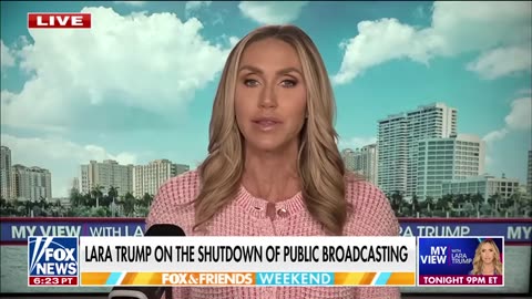 Lala trump's rips pbs