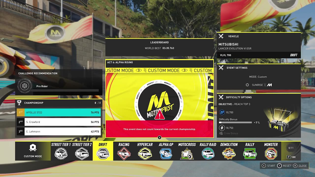 Crew Motorfest GRIND stream !