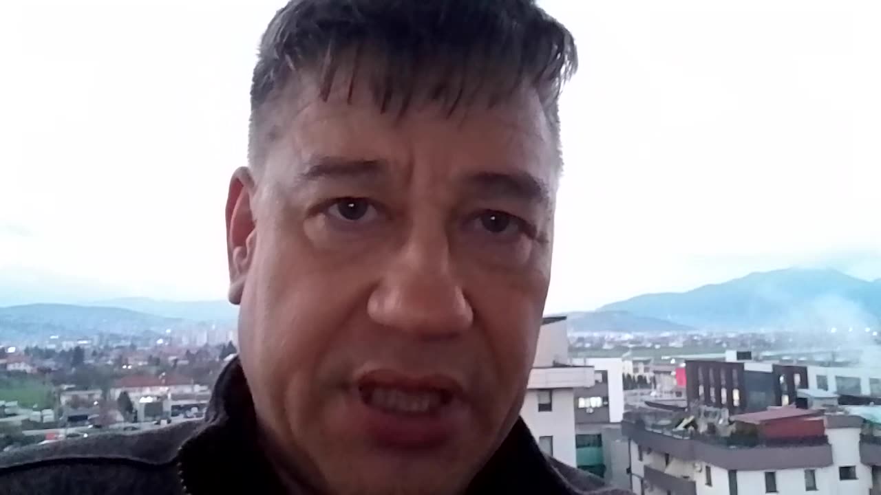 Fritjof på kristen konferans i Sarajevo