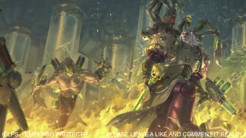 WARHAMMER 40K RADIO 24/7 SLEEP ASMR LORE & STORY RERUN STREAM