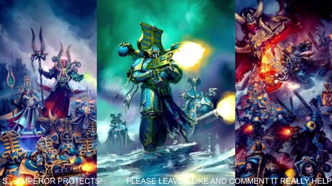 WARHAMMER 40K RADIO 24/7 SLEEP ASMR LORE & STORY RERUN STREAM