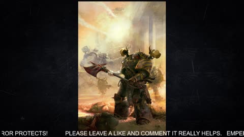 WARHAMMER 40K RADIO 24/7 SLEEP ASMR LORE & STORY RERUN STREAM