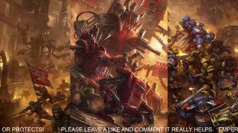 WARHAMMER 40K RADIO 24/7 SLEEP ASMR LORE & STORY RERUN STREAM
