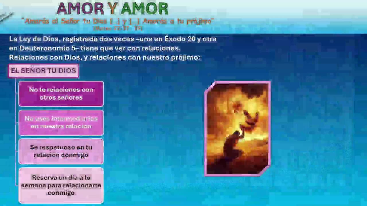 EL AMOR ES EL CUMPLIMIENTO DE LA LEY ESCUELA SABATICA