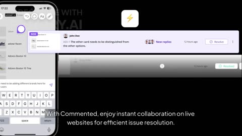 Fastest Mobile Feedback SDK | Commented App for iOS & Android