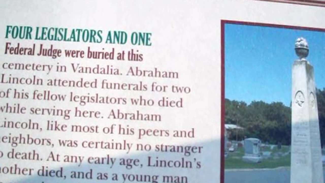 Lincoln Attends Funerals