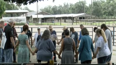 Skipper Calder & Cowboy-up Ministry bring horse training with a message at 11am.