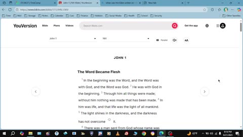 Timeline of the Bible (BC to AD)