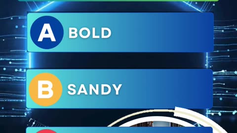Which word is similar to gritty?