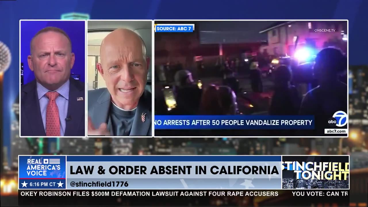 LAW AND ORDER MISSING IN LA