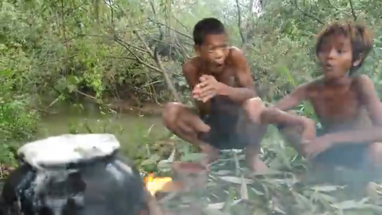Cooking Snails With Coconut... Delicious!