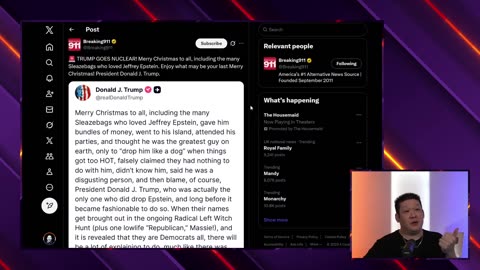 US Strikes Targets In Nigeria, Trump Warns Dems of 100k MORE Epsteln Files, Blackrock FIoods