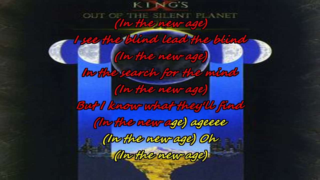 King's X - In The New Age {search for the karaoke}