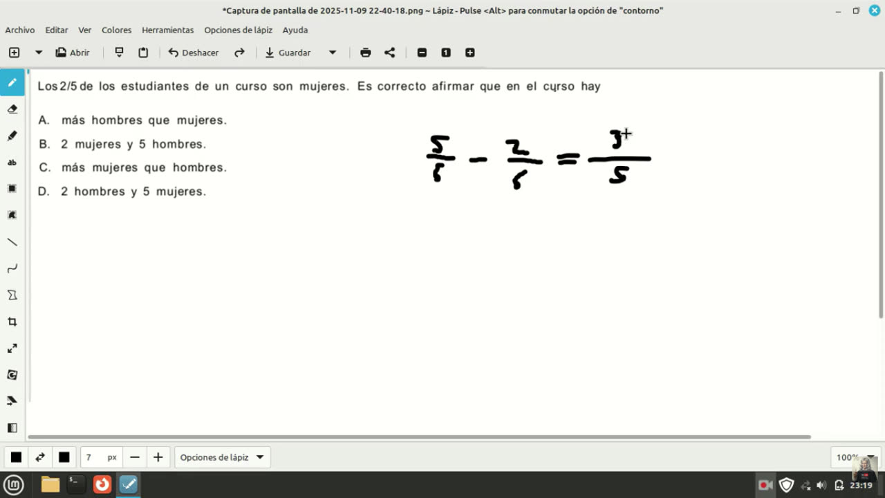 math question from entrance exam