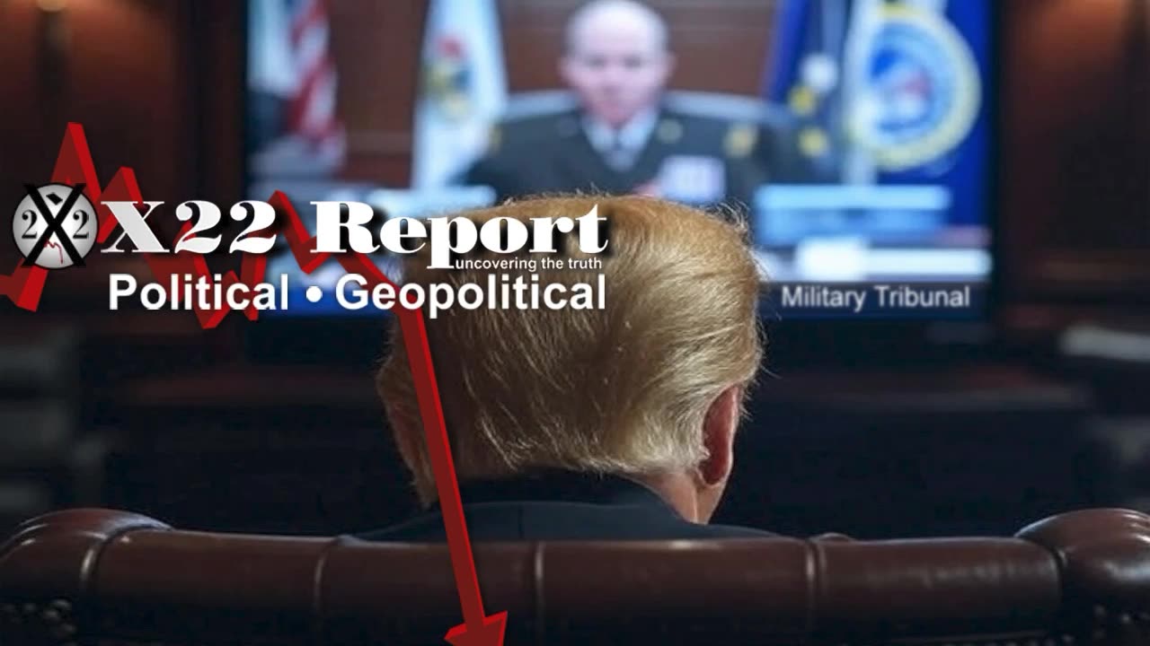 X22 Report: Why Is The Military Is The Only Way?.......