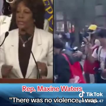 It is a Lie, There is No Violence in LA-- Waters