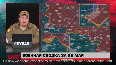 ❗️🇷🇺🇺🇦🎞 🎣 RYBAR HIGHLIGHTS OF THE RUSSIAN MILITARY OPERATION IN UKRAINE ON May 23, 2025