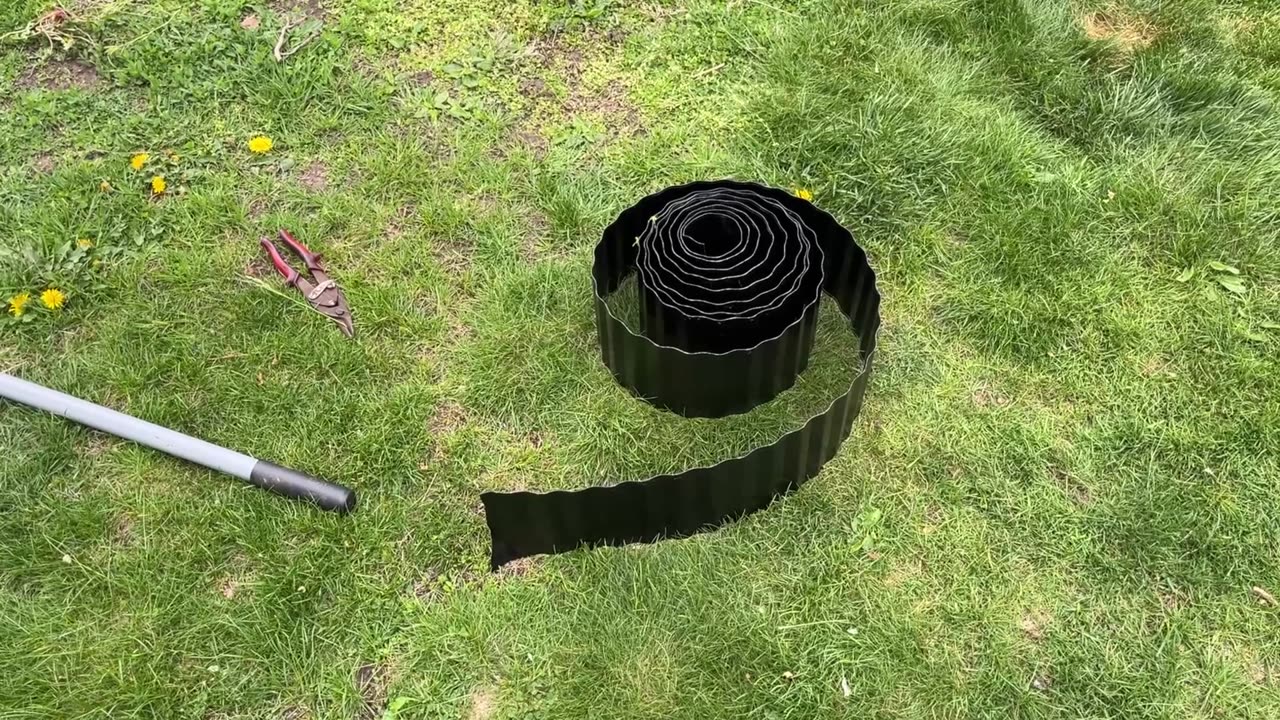 Corrugated Metal Garden Edging