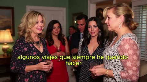 Regresé una semana antes y encontré a 50 personas en mi casa bajo un cartel que decía